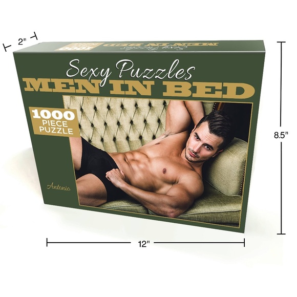 Men in Bed Puzzle - Antonio - Picture 2 of 4